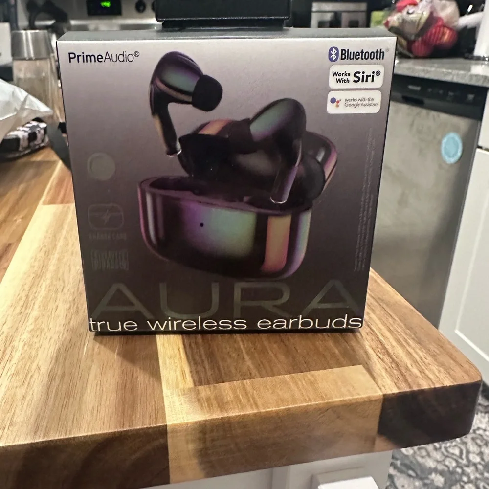 Black Wireless Headset with Bluetooth Connectivity